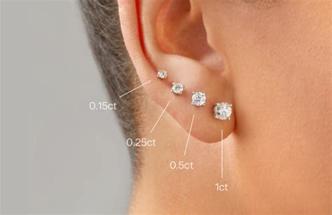 Earrings Size Guide at Michael Hill Australia