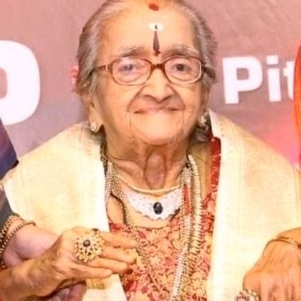 Y Gee Mahendran’s mother Rajalakshmi Parthasarathy passes away