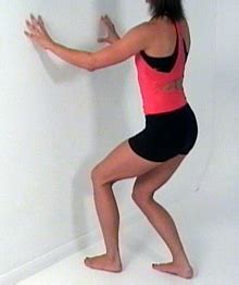 easy soleus stretch ~ School of Running