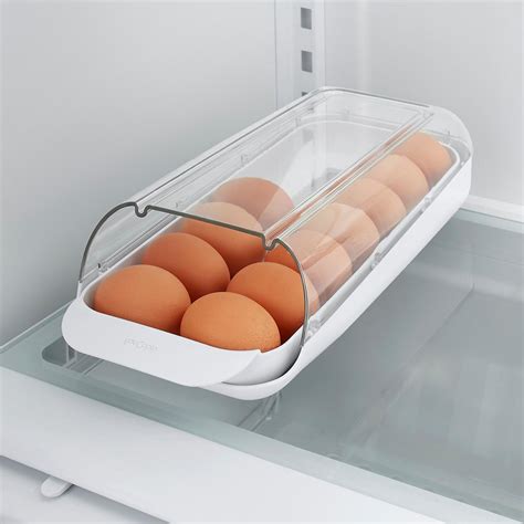 YouCopia FridgeView Rolling Egg Holder | The Container Store