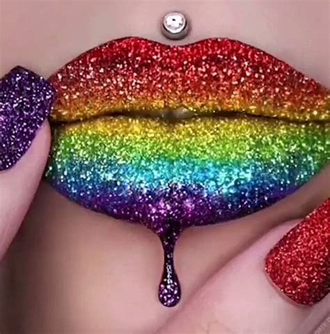 Over the rainbow! Multipurpose makeup and nail powders, rainbow shimmer glitter perfect for any ...