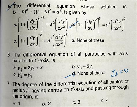 calculus - Differential Equations - Arbitrary and fixed constants - Mathematics Stack Exchange