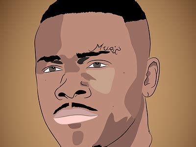 DaBaby illustration by Daniel Petrevski on Dribbble