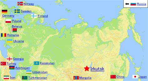 Temperature and precipitation in Irkutsk
