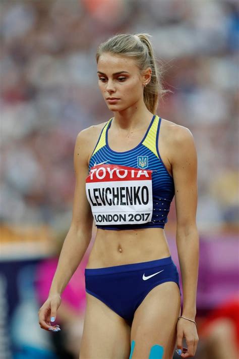 Yuliya Levchenko UKR Leichtathletik Dreisprung #Athleticwomen #Fitness | Leichtathletik ...