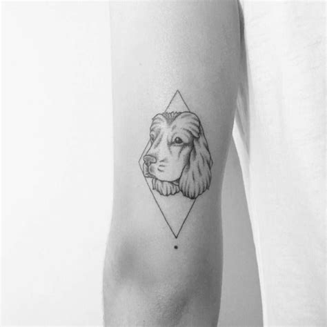 32 Best Cocker Spaniel Tattoo Designs | Small tattoos, Tattoos, Silhouette tattoos