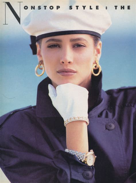 ‘Non-Stop Style: The Perfect Answers’ from………….Vogue March 1986 feat Christy Turlington Fashion ...
