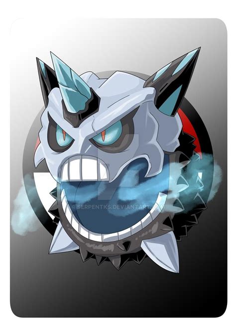 Mega Glalie. by SerpentKS on DeviantArt | Mega evolution pokemon, Pokemon pictures, Boboiboy anime