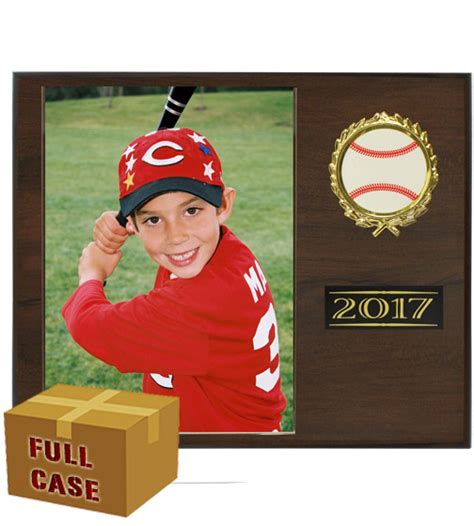 8x10 Sports Plaques for 5x7 Portrait with Slip-in Acrylic