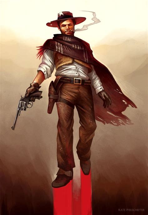 Cowboy by KatePfeilschiefter on deviantART | Cowboy art, Character ...