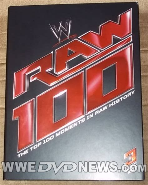 Exclusive: Photos of WWE The Top 100 Moments in Raw History DVD ...