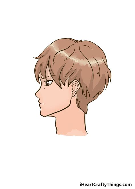 Anime Boy Hairstyles Side View