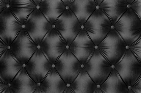 2048x768px | free download | HD wallpaper: tufted black leather textile ...