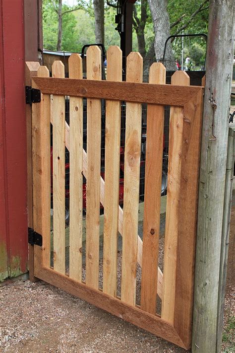 How To Make A Simple Wooden Garden Gate