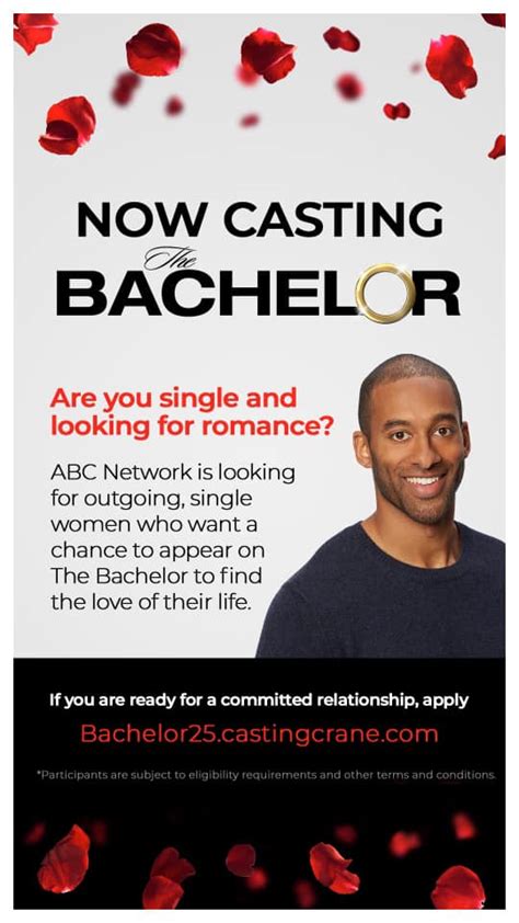 The Bachelor Is Casting A New Season, Online Auditions