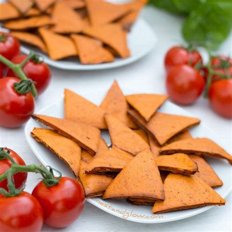 Tomato and Basil Lentil Chips Oil-free Low Carb Chips, Protein Chips, Healthy Chips, Protein ...