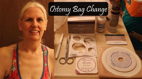 Ostomy Bag Change / How to Change an Ileostomy Bag - YouTube