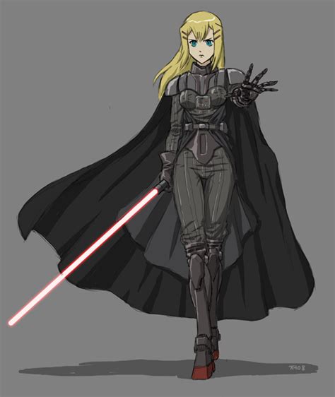 Anime girl as Darth Vader by Kracker-5 on DeviantArt