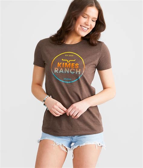 Kimes Ranch Gadient Logo T-Shirt - Women's T-Shirts in Espresso | Buckle