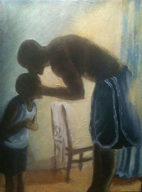 african american father and son | African american art, African american artwork, American art