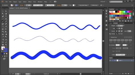 How to Change a Brush Size in Adobe Illustrator - Quick Tips - YouTube