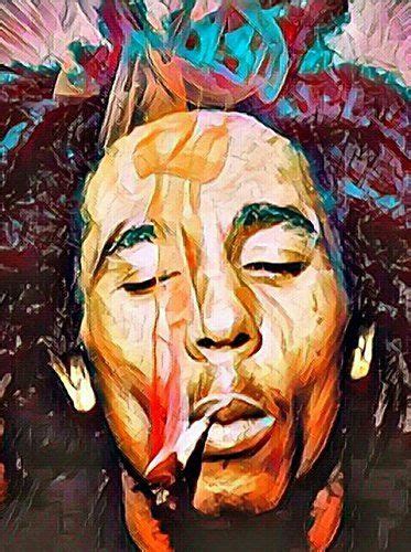 Aluminium metal wall art "Bob Marley" | Arte rasta, Producción artística, Cuadros de arte