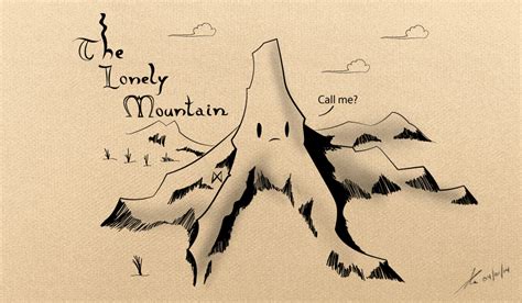 Marks Art Adventures - The Lonely Mountain