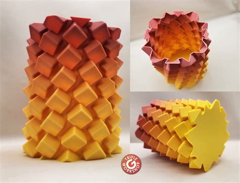 Sugar Cube Spiral Vase by Triple G Workshop | Download free STL model | Printables.com