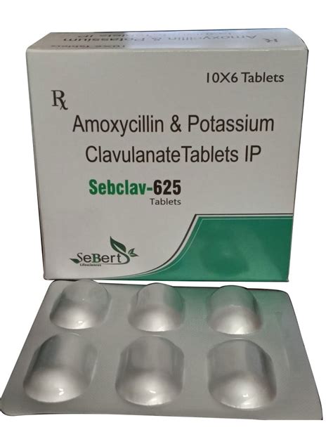 Amoxicillin And Clavulanate Tablets, 625 Mg, Rs 390 /box Tragus ...