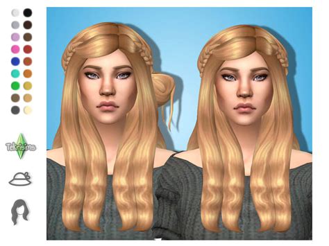 Sims 4 Hairstyles Maxis Match