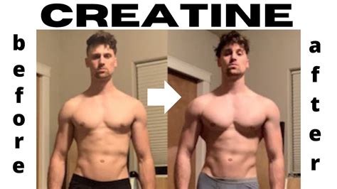 Creatine Before And After | 30 Day Creatine Transformation | Creatine Monohydrate Review - YouTube