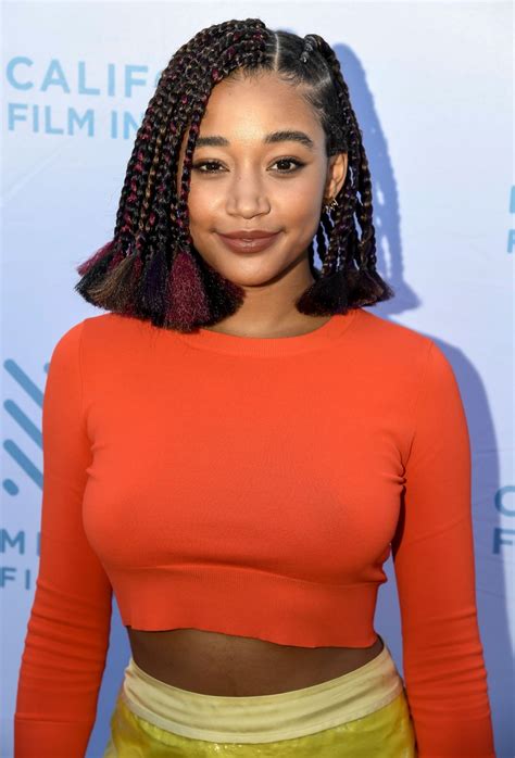 Amandla Stenberg - "The Hate You Give" Red Carpet at 2018 Mill Valley Film Festival • CelebMafia