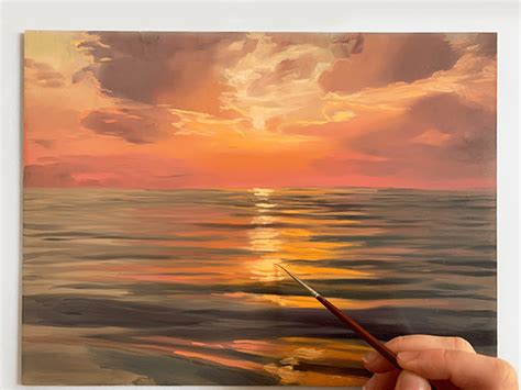 Sunset Painting Tutorial: Step By Step