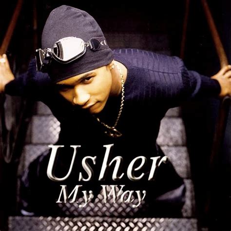 Usher, “My Way” (1998) | Soul music, Music album cover, 90s music