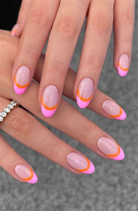 35 Nail Trends 2023 To Have on Your List : Double layered french tips