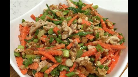 The most delicious Sweet Chilli Chicken Salad! - YouTube