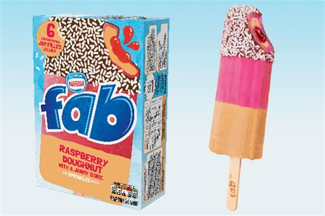 There's a new Fab lolly and it tastes of 'raspberry doughnut'