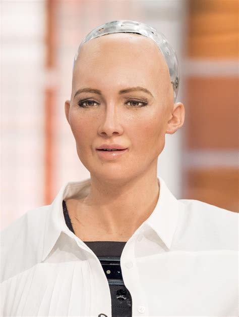 Sophia is a human-like android created by Hanson Robotics Android Art ...