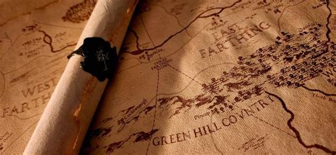 Map of the Shire - Etsy