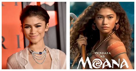 Fact Check: Is Zendaya playing Moana in the live-action movie? Viral ...