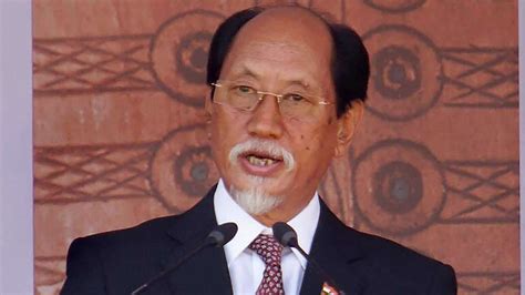 Nagaland CM Neiphiu Rio vows to 'work hard' to settle Naga political issue