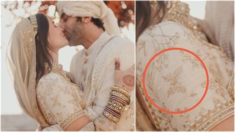 4 things you might not have noticed about Alia Bhatt's bridal look ...