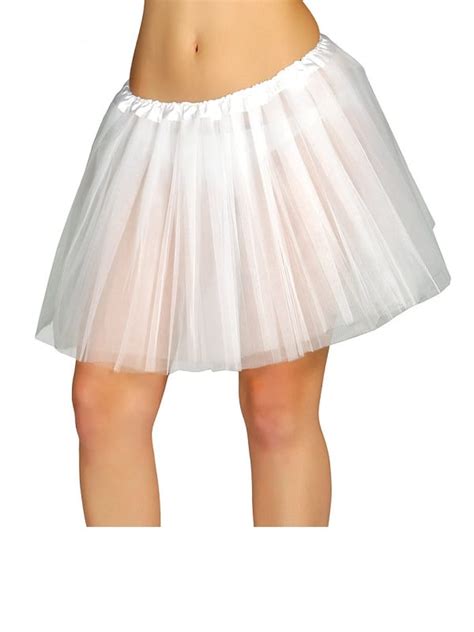 White Tutu Adult - Costumes R Us Fancy Dress