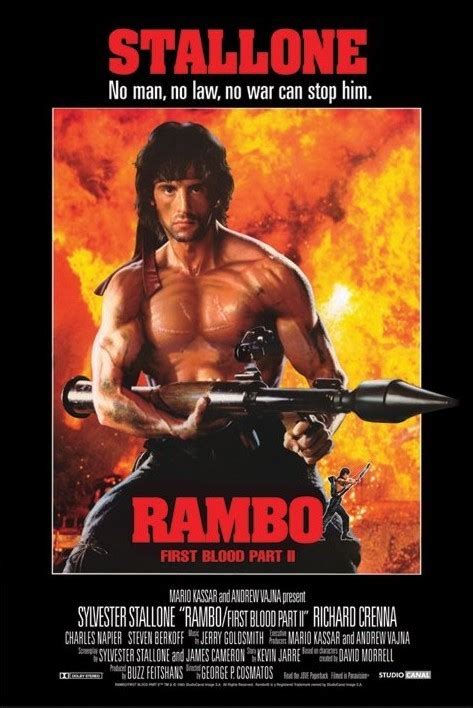 RAMBO - first blood part 2 Poster | Sold at UKposters