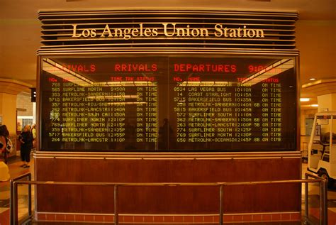 Union Train Station Schedule Free Stock Photo - Public Domain Pictures