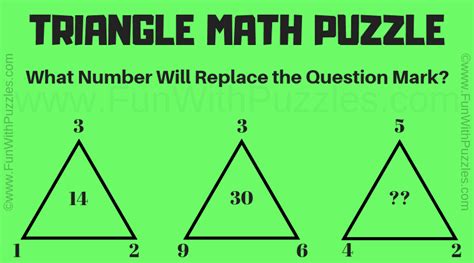 Genius Triangle Logic Maths Puzzle Question