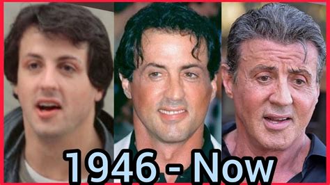 Sylvester Stallone Then and Now || 1968 - Now || Face Evolution #sylvesterstallone #slystallone ...