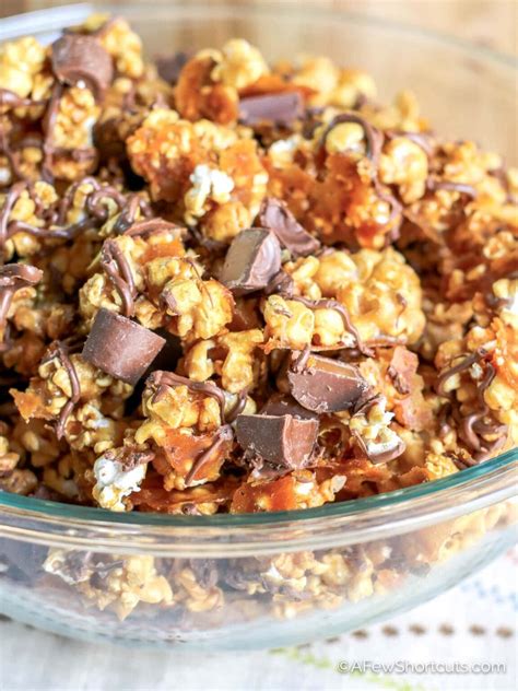 Rolo Popcorn Recipe : Simple Dessert Popcorn - A Few Shortcuts