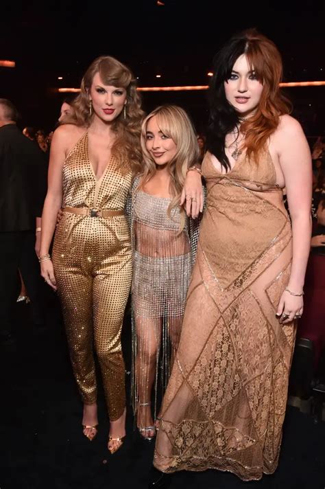 Taylor Swift And Sabrina Carpenter Had The Sweetest Interaction At The AMAs - Capital