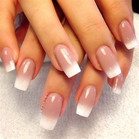 50 Amazing French Manicure Designs - Cute French Nail Arts 2020 | French nails, French nail ...